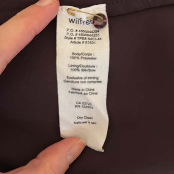 Wilfred Le Fou Trompette Dress- Maroon - Picture 6 of 6